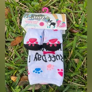 Chatties Owner and Pet Ruff Day I Need a Treat Matching Socks